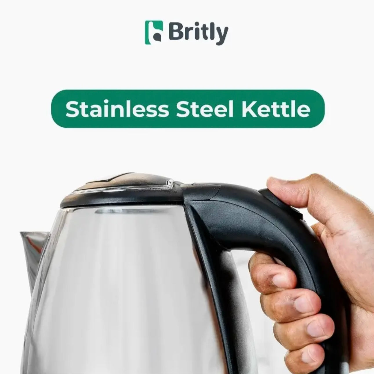 Zenora 2L Stainless Steel Cordless Kettle