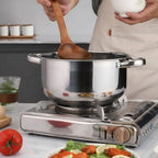 Zenora 15-Piece Stainless Steel Cookware Set with Instant Yeast