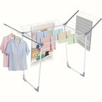 Zenora Freestanding Folding Metal Clothes Drying Rack