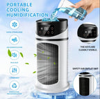 Zenora 3-in-1 Portable Humidifier & Cooling Fan