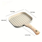 Zenora McFanshi Multifunctional Cast Iron Steak Pan