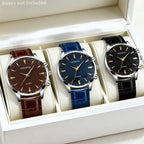 3pcs Men’s Quartz Watch Set
