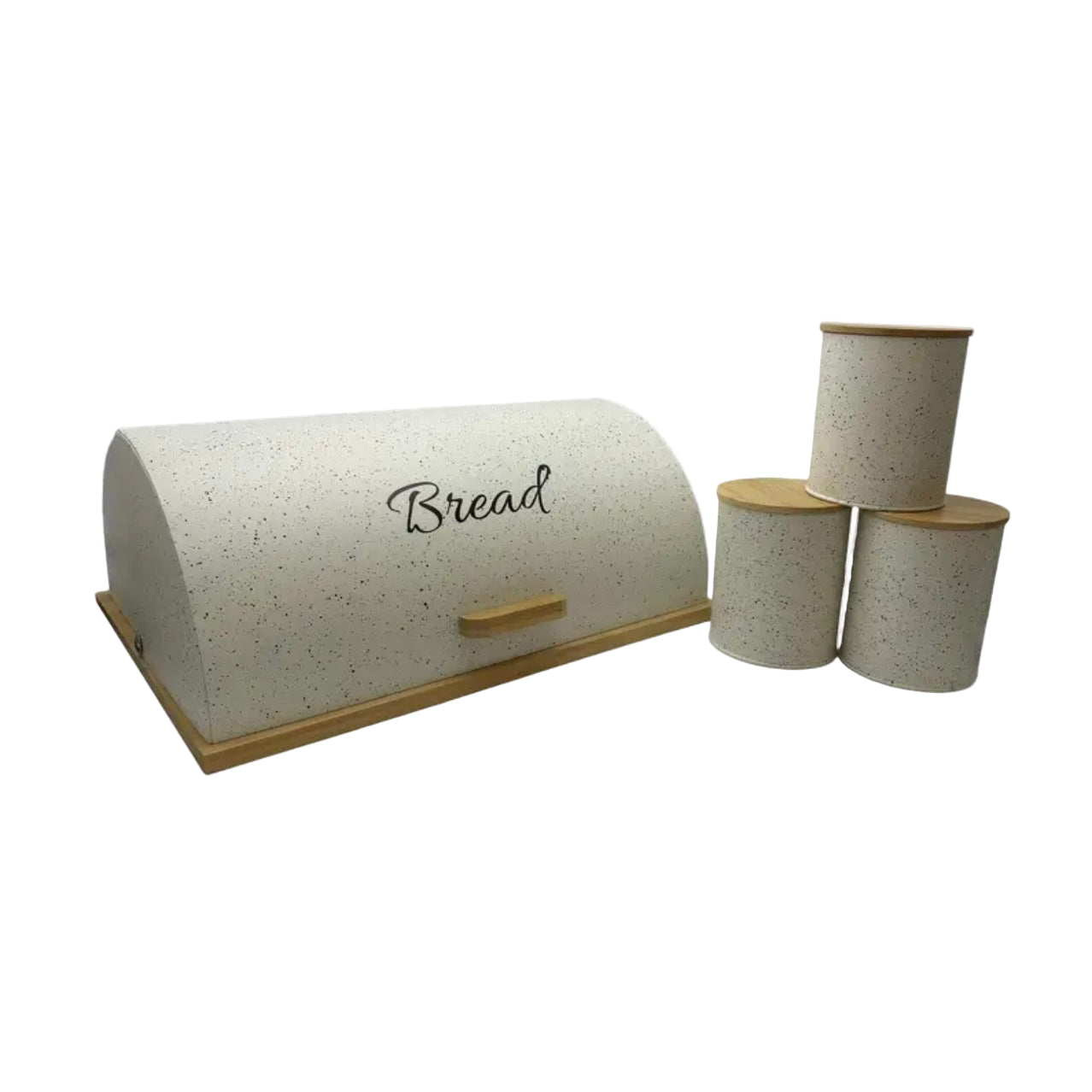 Zenora Bamboo & Iron Flip-Top Storage Box Set