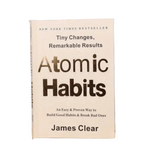 Atomic Habits by James Clear – Minimalist Hardcover Edition