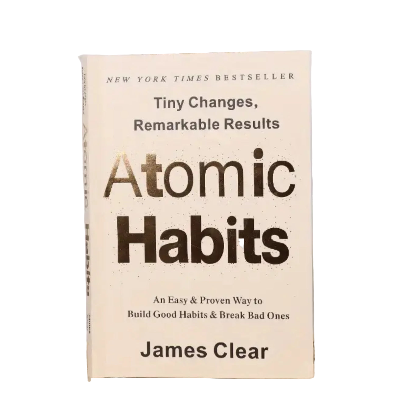 Atomic Habits by James Clear – Minimalist Hardcover Edition