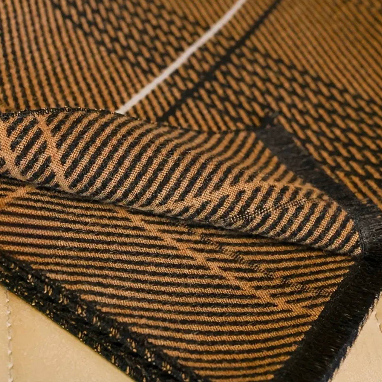 Unisex Winter Thick Warm Velvet Scarf