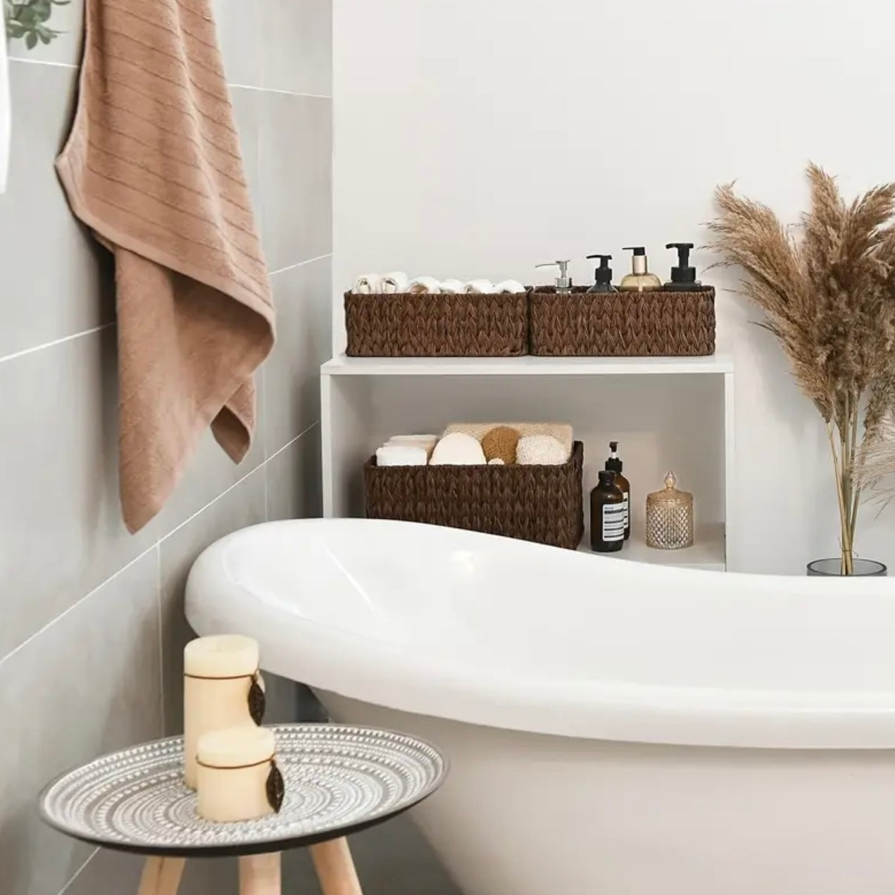 Zenora 3-Piece Woven Storage Basket Set