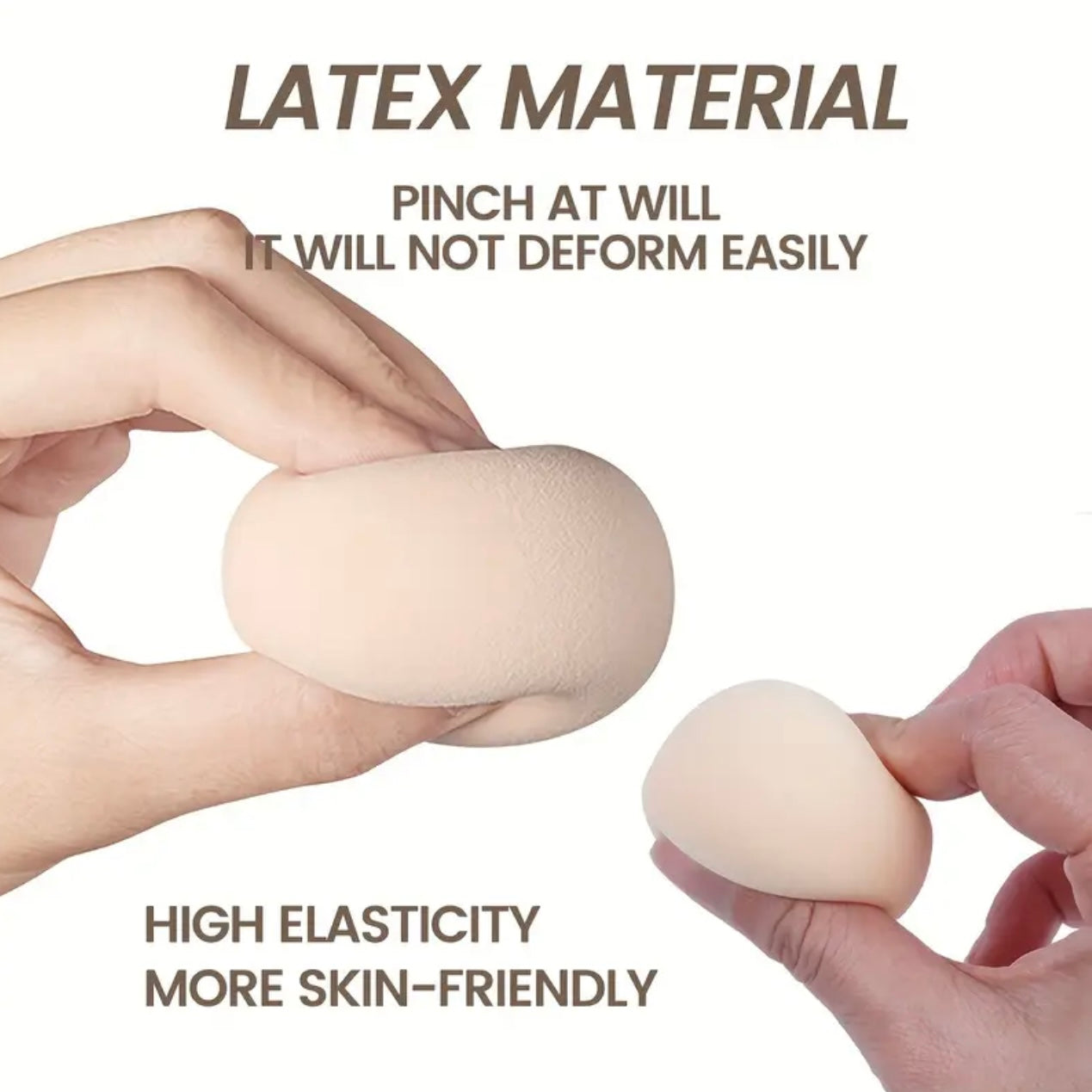 Zenora 18pcs Professional Makeup Brush Set with Velvet Bag and Beauty Spong