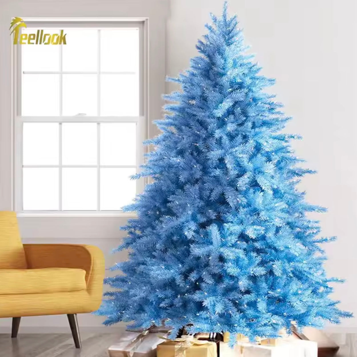 Zenora Blue Christmas Tree Holiday Decoration