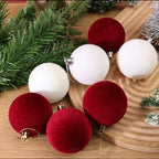 Zenora Velvet Christmas Ball Ornament
