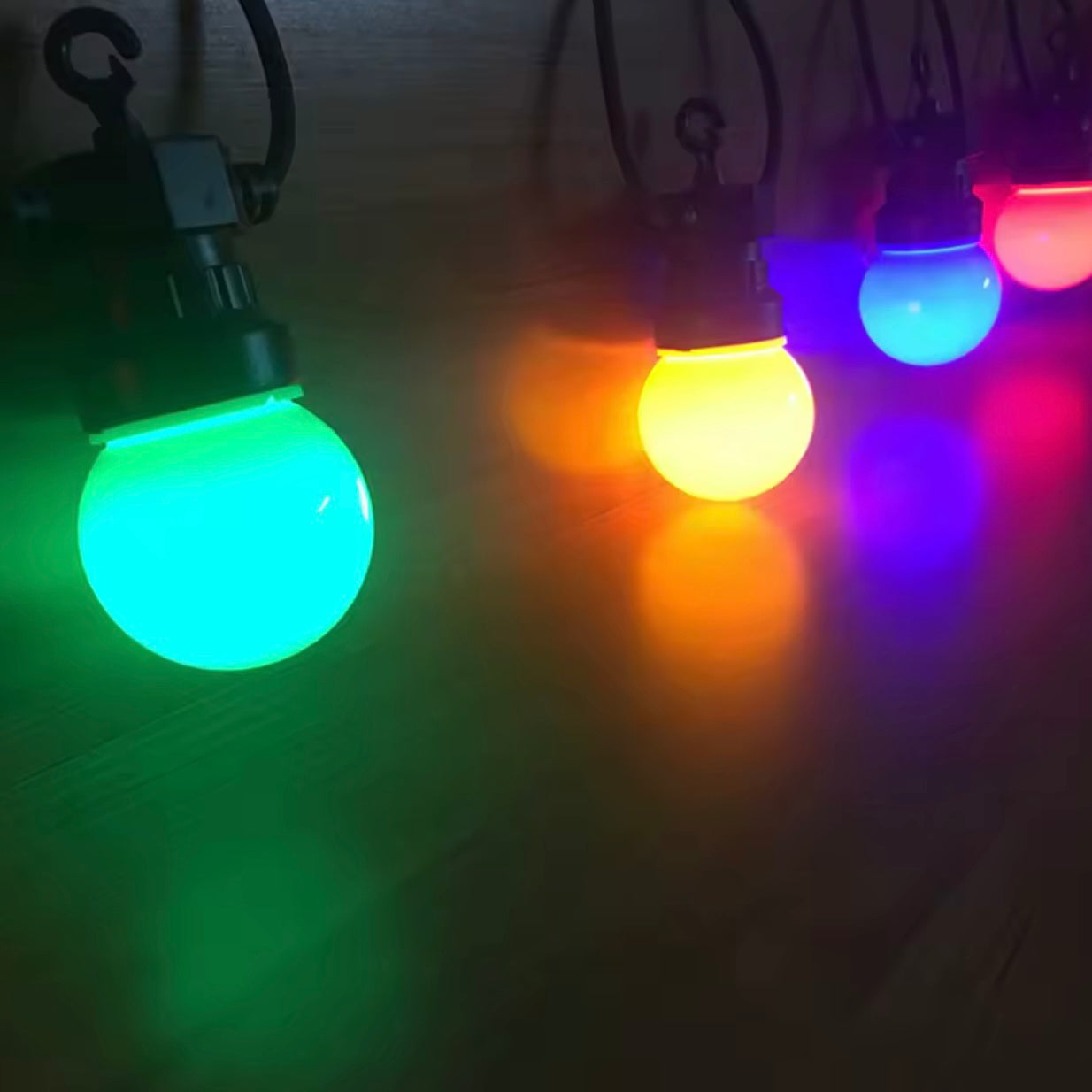 Zenora Multicolor Festoon Globe Hanging String Lights