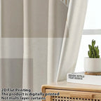 Zenora 2-Piece Modern Geometric Blackout Curtains