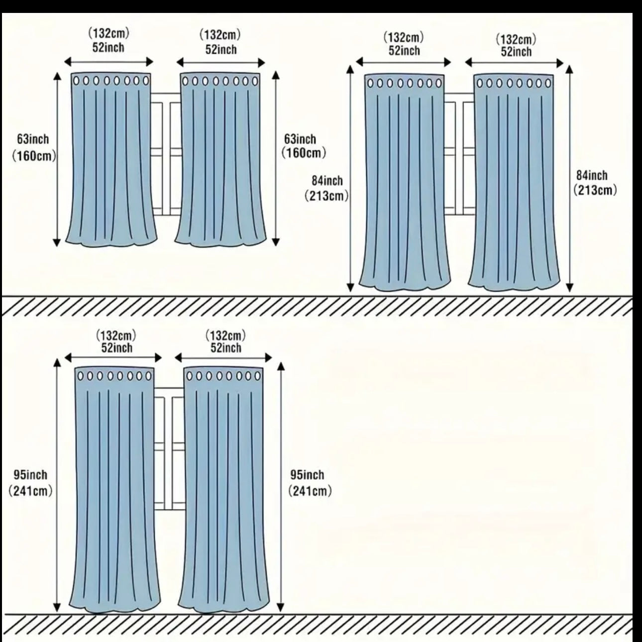 Zenora Japanese-Style Imitation Linen Window Screen Set