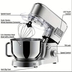 Zenora 1400W Smart Stand Mixer – 6.2L Stainless Steel Bowl