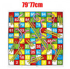 Zenora Snakes and Ladders & Ludo Board Game For Kids & Family Game Set