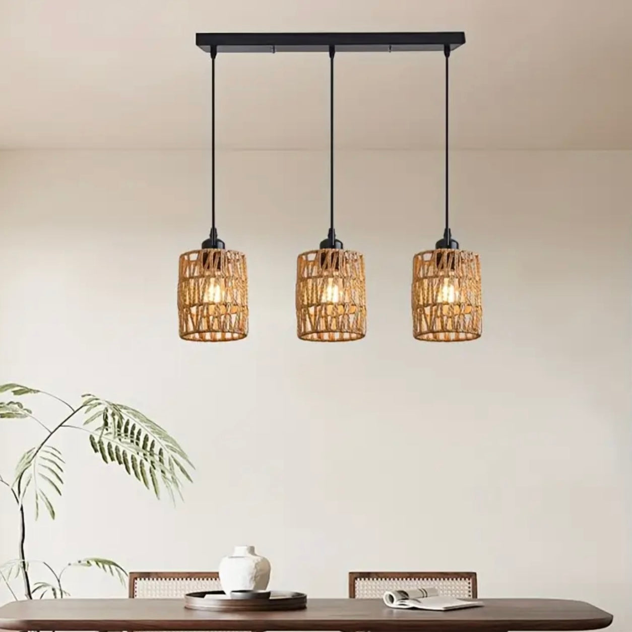 Zenora Bohemian Farmhouse Industrial Chic Pendant Light