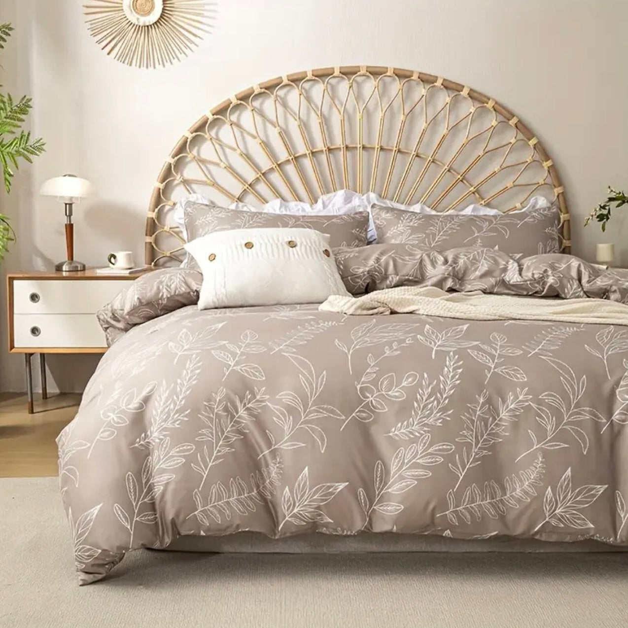 Zenora 3-Piece Chengchengge Printed Down Comforter Set