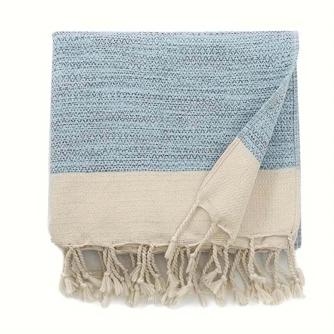 Zenora 1pc Turkish Diamond Grid Blanket