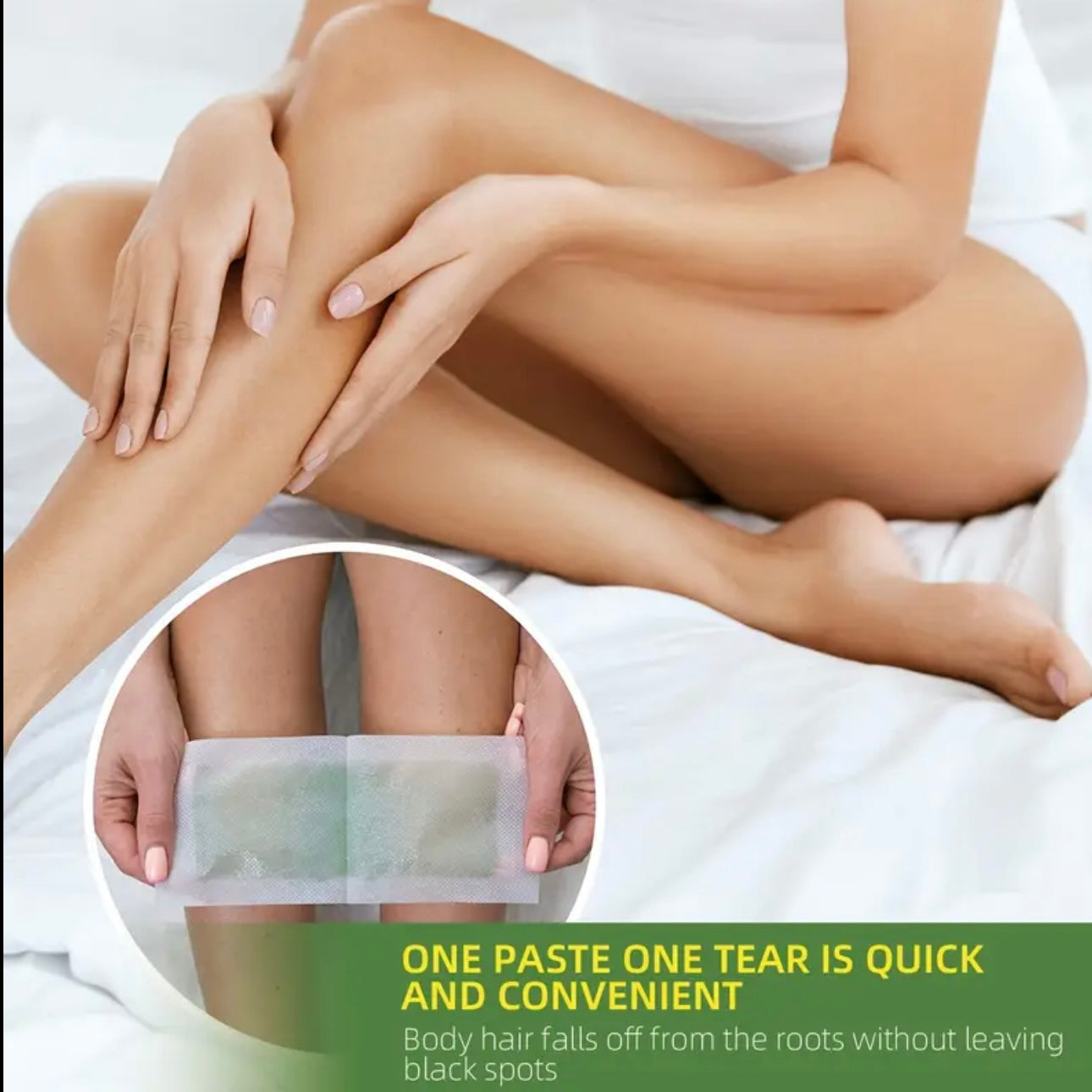 Zenora Olive Oil Wax Strip Hair Removal Set