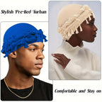 4pcs Funky Retro Tassel Headbands & Pirate Hats