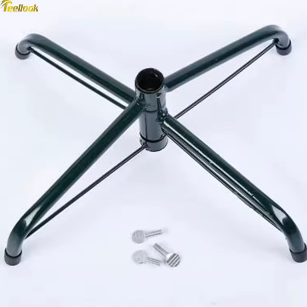 Teellook Encrypted Fiber-Optic PVC Christmas Tree Set