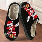 Zenora Men’s & Women’s Christmas Plush Slippers