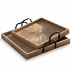 Zenora Rustic Wooden Cheese Board – Versatile Serving Tray