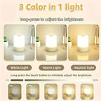 Zenora 2025 Touch Dimmable LED Bedside Lamp