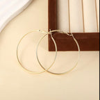Loro 3-Pair Wide Hoop Earring Set