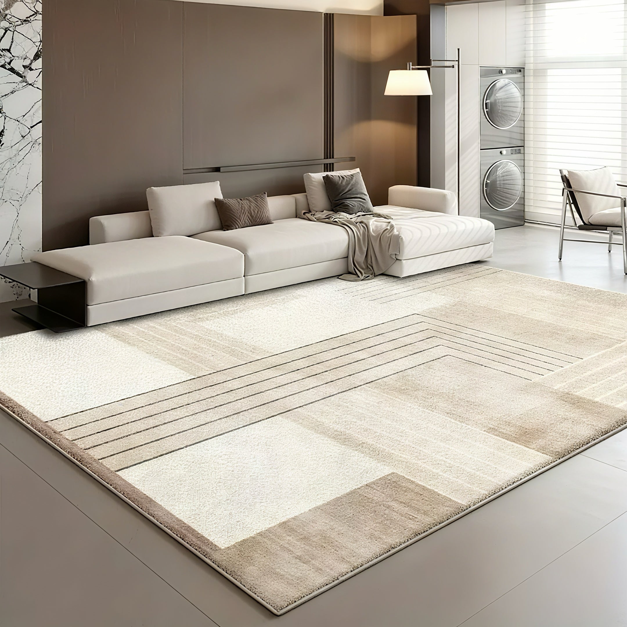 Zenora Seven Deer Velvet Area Mat