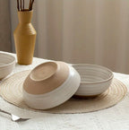 Zenora 2-Piece Large Ceramic Bowl Set