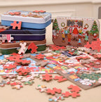 Zenora Christmas Wooden Santa Puzzle