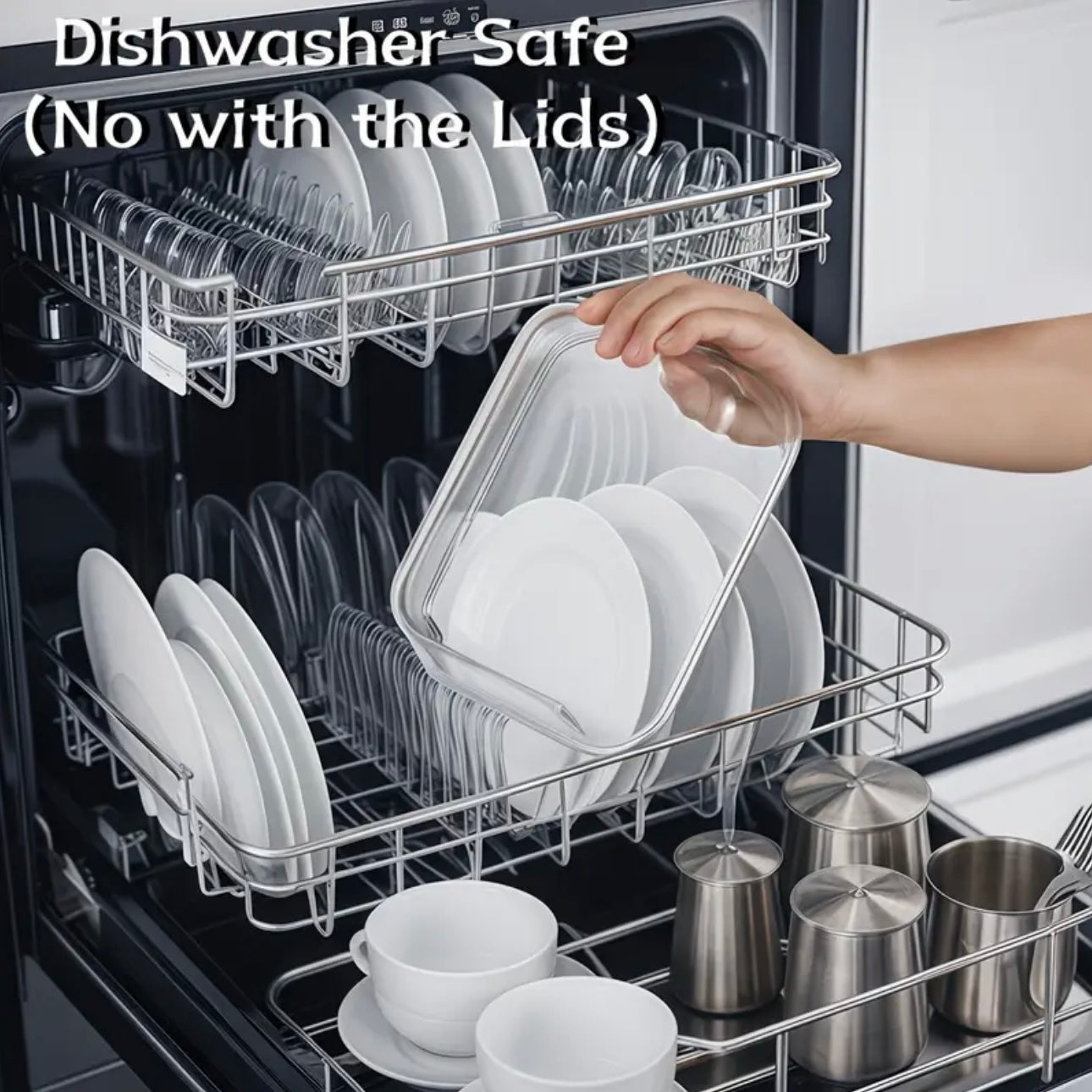 Zenora 24-Piece Glass Crisper Set (12 Bowls + 12 Lids)