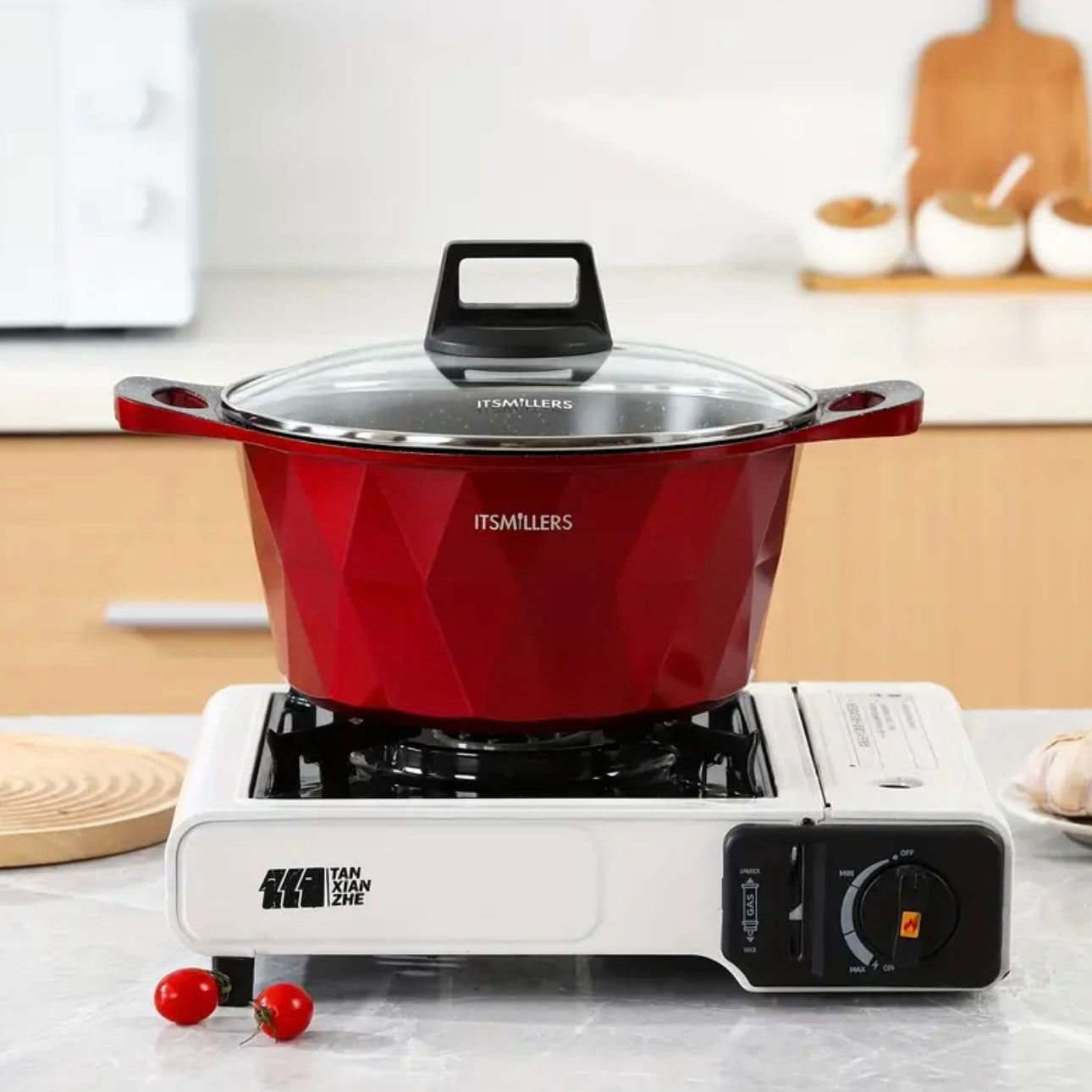 Zenora Multi-Piece Ceramic-Coated Cookware Set