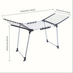 Zenora Freestanding Folding Metal Clothes Drying Rack