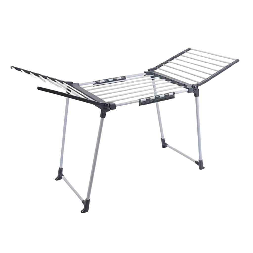 Zenora Freestanding Folding Metal Clothes Drying Rack