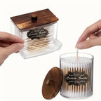 Zenora 3pcs Clear Bathroom Canister Set