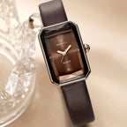 LUMÉ TERRACOTTA Vintage Square Women’s Quartz Watch