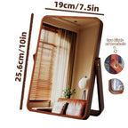 Zenora Natural Bamboo Wood Full-Length Foldable Mirror
