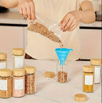 Zenora 12/24pcs Spice Jar Set