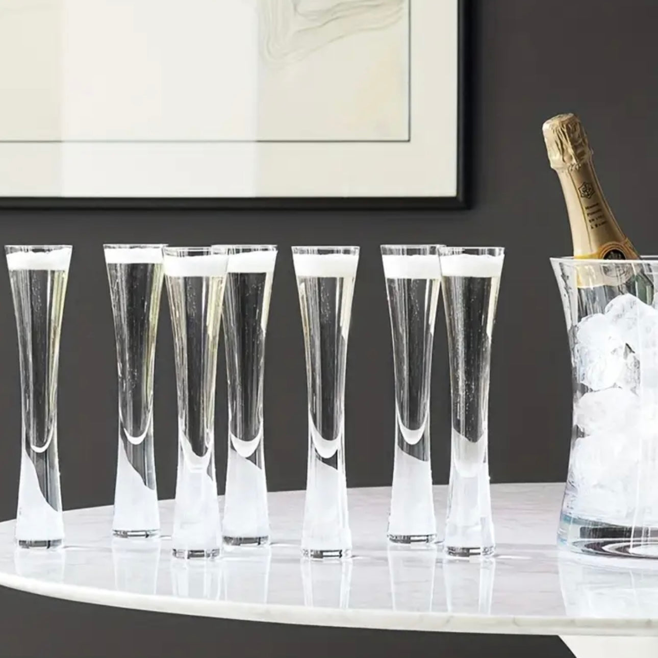 Zenora Ereganto 6pcs Champagne Flutes