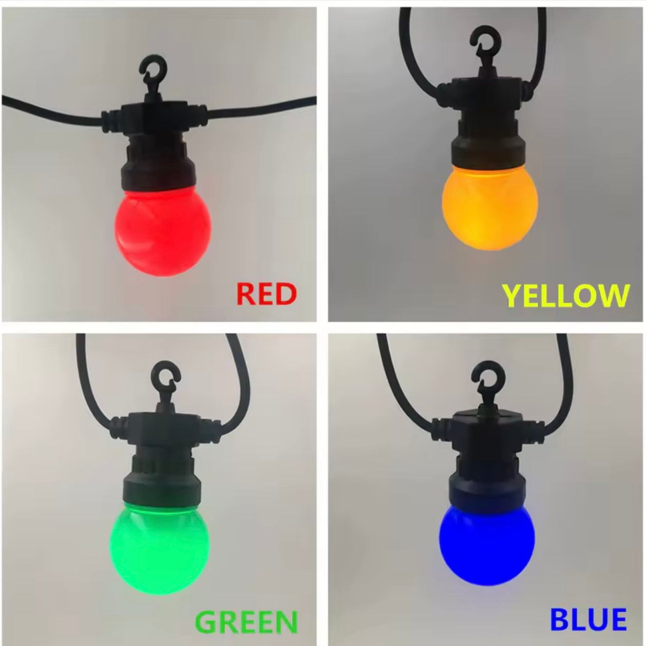 Zenora Multicolor Festoon Globe Hanging String Lights