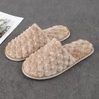 Zenora 5 Pairs Plush Series Indoor Slippers Set