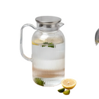 Zenora 2000ml Large Glass-Like Thermal Water Bottle