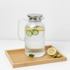 Zenora 2000ml Large Glass-Like Thermal Water Bottle