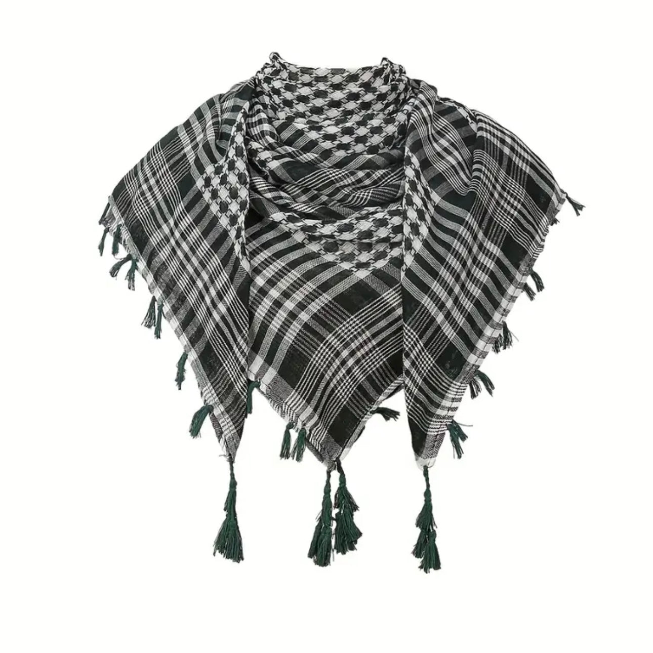 Men’s 2-Piece Arabic Square Scarf Set