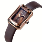 LUMÉ TERRACOTTA Vintage Square Women’s Quartz Watch