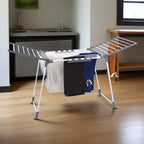 Zenora Freestanding Folding Metal Clothes Drying Rack