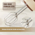 Zenora Dual-Color Rechargeable Electric Hand Mixer