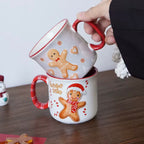 Zenora Christmas Gingerbread Man Ceramic Mug